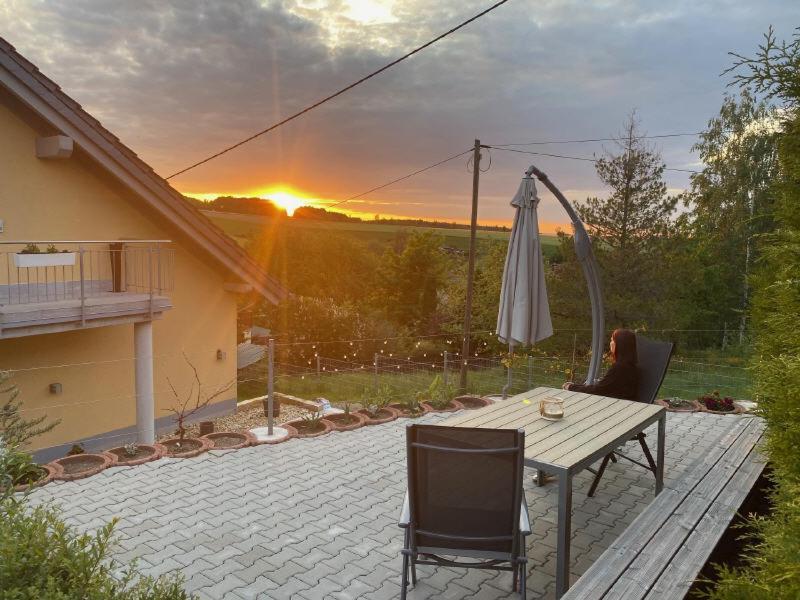 Ferienwohnung Im Erzgebirge Langenweissbach Екстер'єр фото